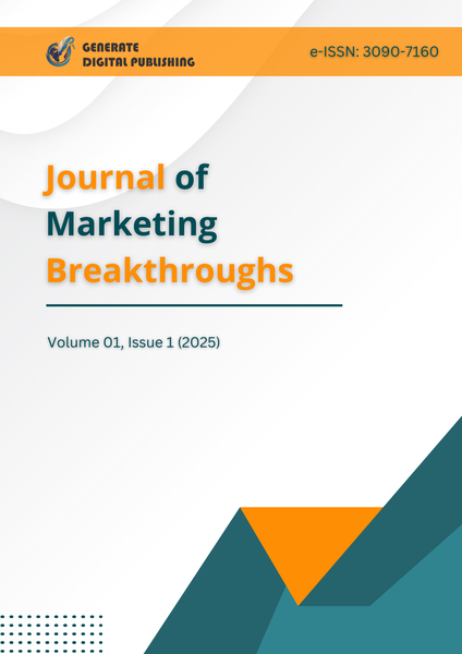 Cover Journal of Marketing Breakthroughs